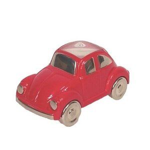 Rumours Volkswagon VW Beetle Bug Clock Diecast Quartz Analog Red Vintage